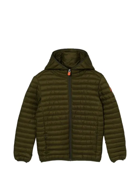 Save The Duck Kids quilted hooded jacket