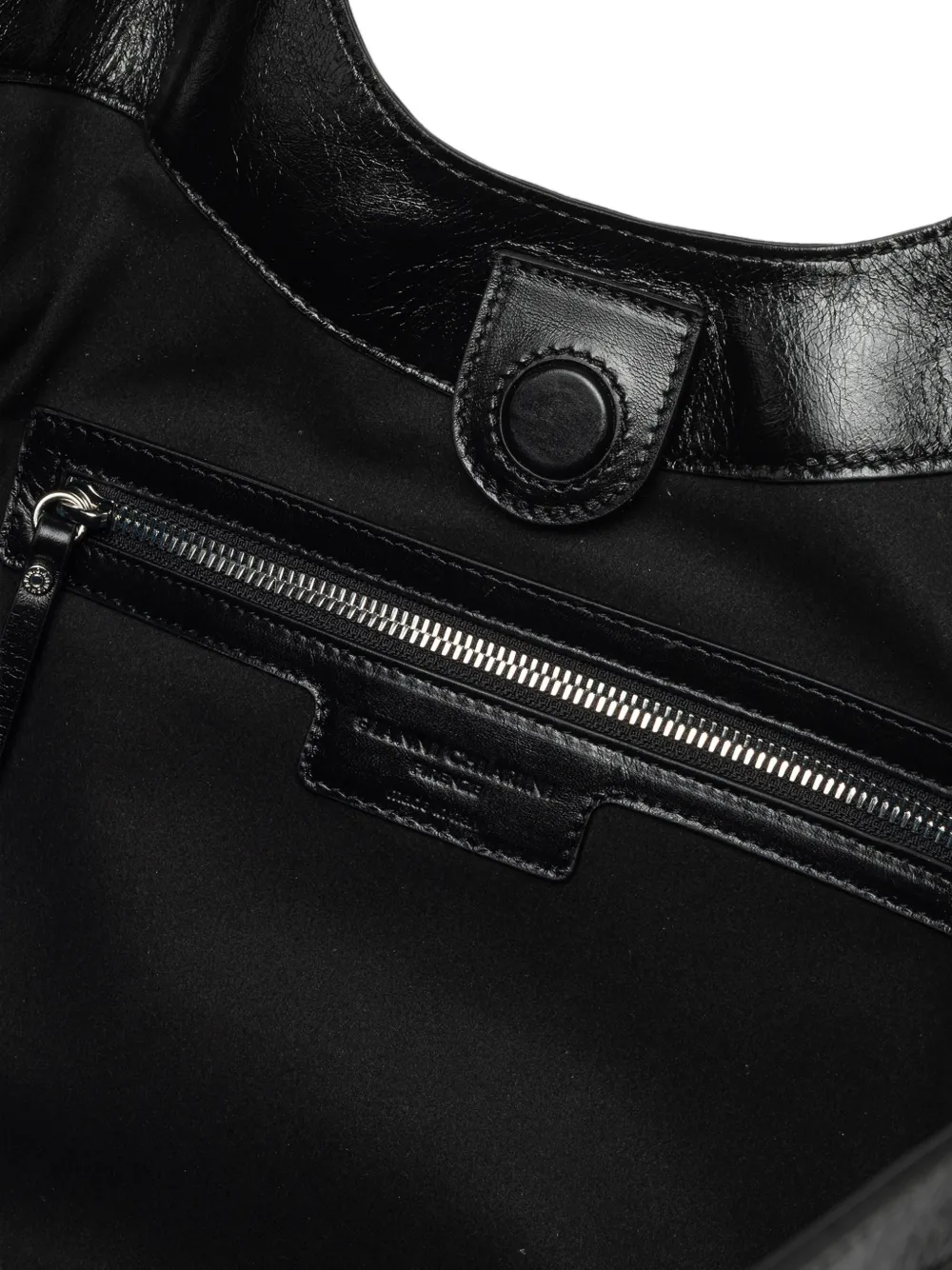 GIANNI CHIARINI Dua schoudertas met gevlochten detail Zwart