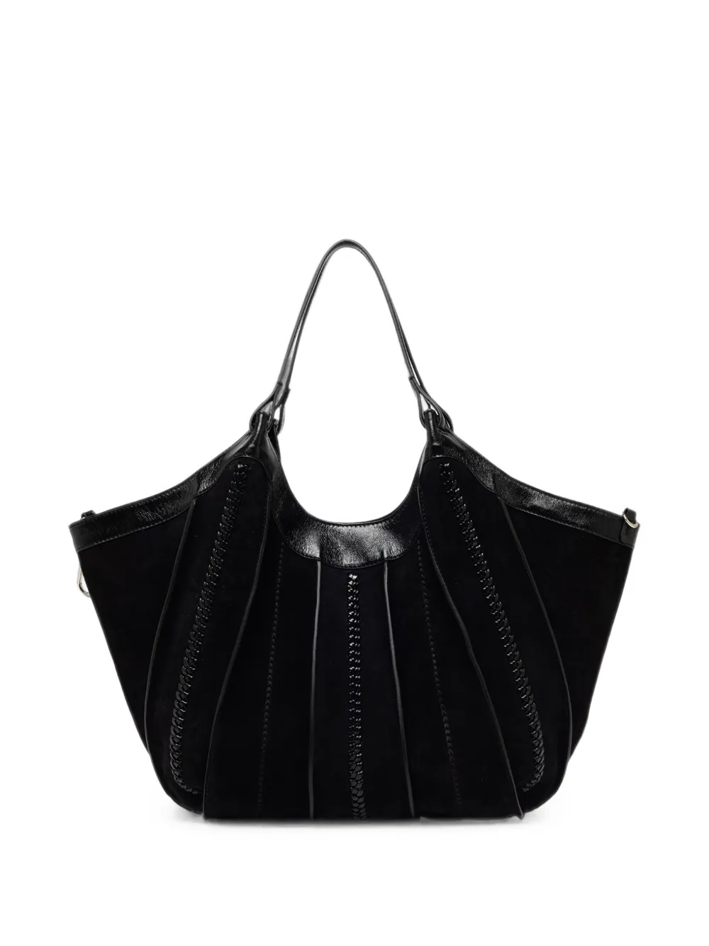 GIANNI CHIARINI Dua schoudertas met gevlochten detail Zwart
