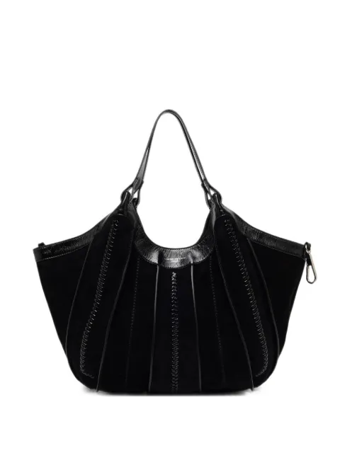 GIANNI CHIARINI Dua braided-detail shoulder bag