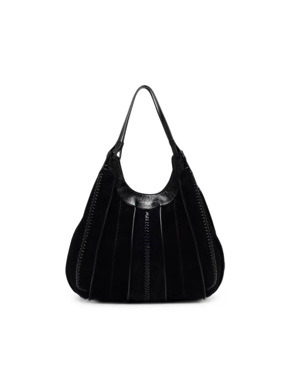 GIANNI CHIARINI Dua schoudertas met gevlochten detail Zwart
