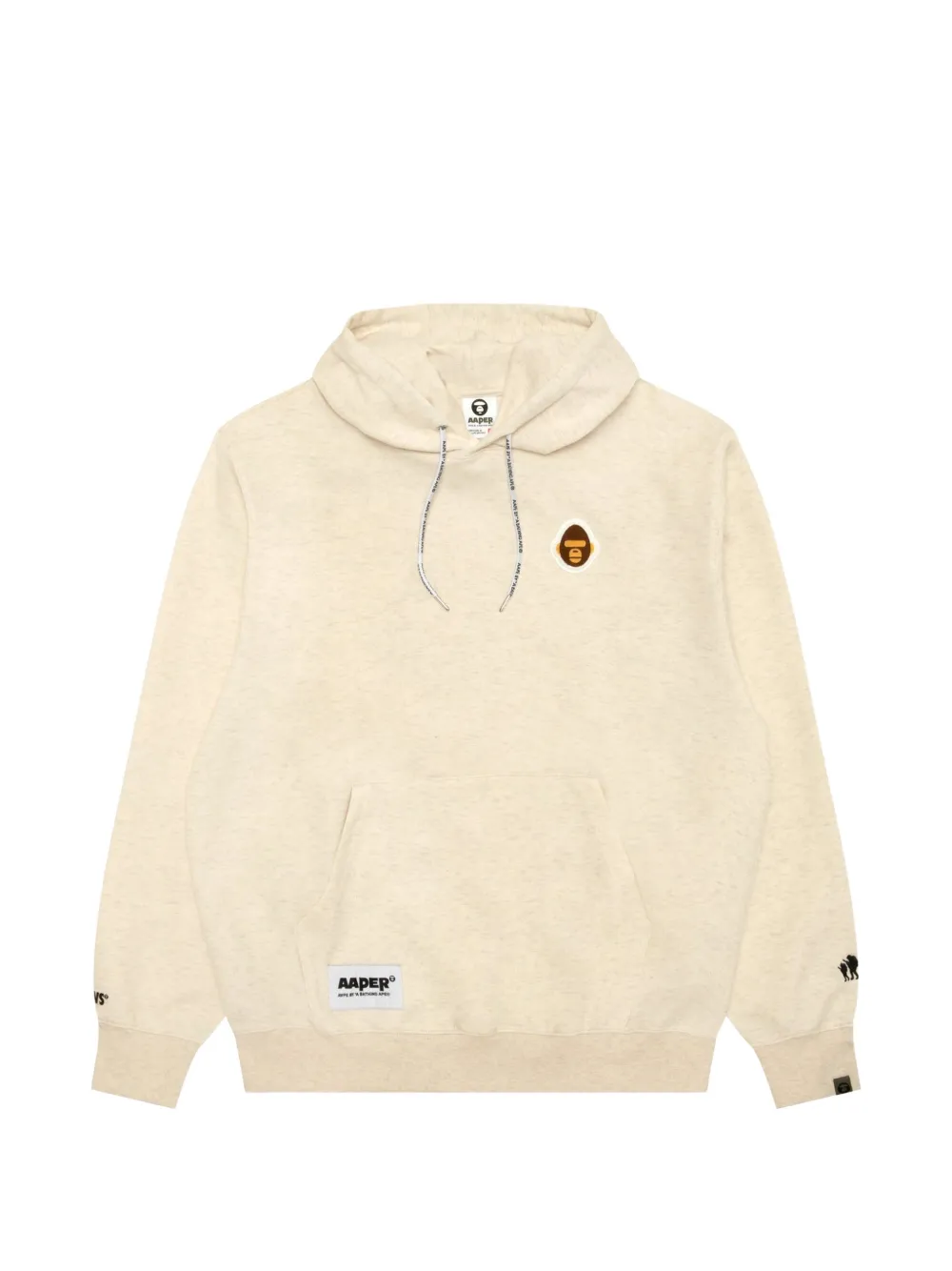 AAPE BY *A BATHING APE® AAPER logo-embroidered hoodie