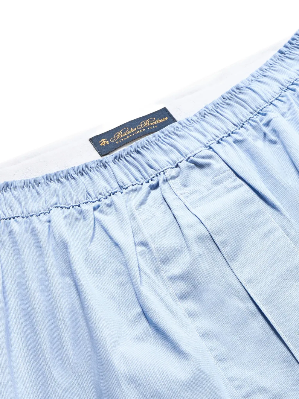 Brooks Brothers Geruit overhemd Blauw