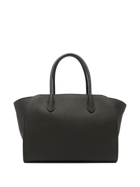The Row Marlo 12 Tote Bag aus gekörntem Leder