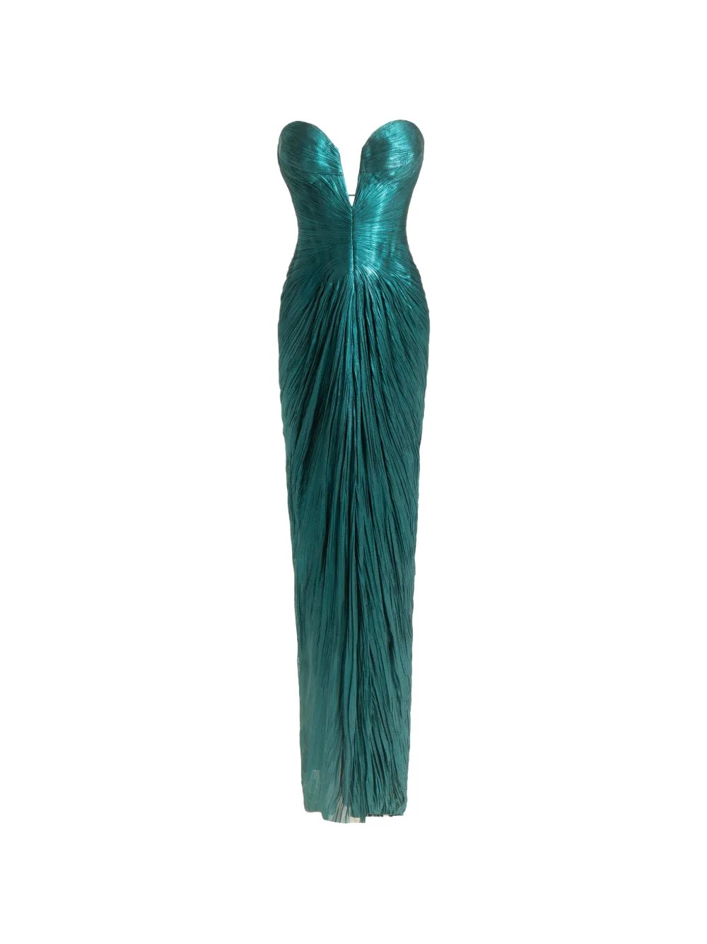 Maria Lucia Hohan Yua strapless gown Groen