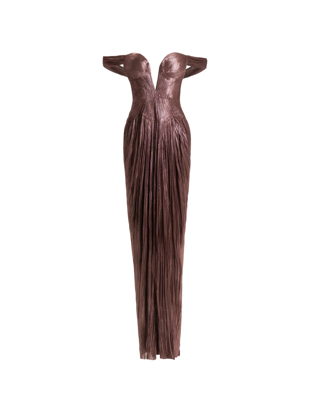 Maria Lucia Hohan Tia off-shoulder gown Bruin