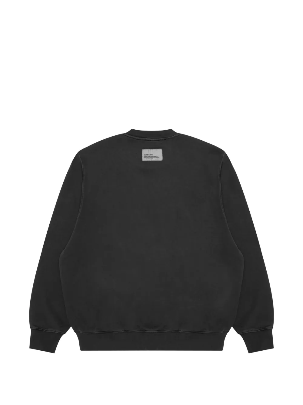 AAPE BY *A BATHING APE Trui met Moonface-patch en logo-print Zwart