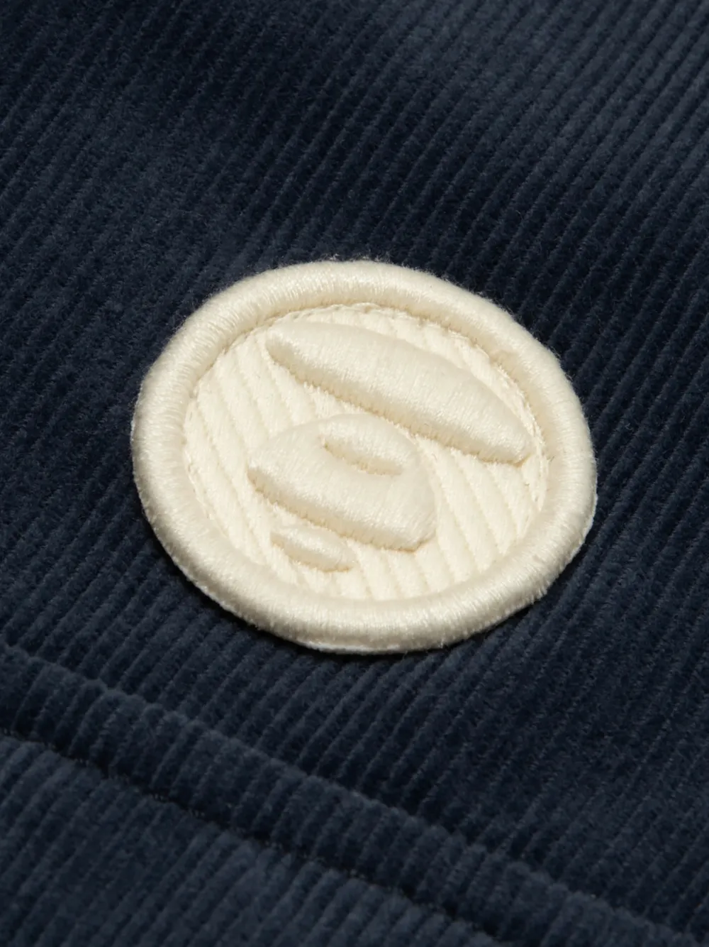 AAPE BY *A BATHING APE Overhemd met logopatch Blauw