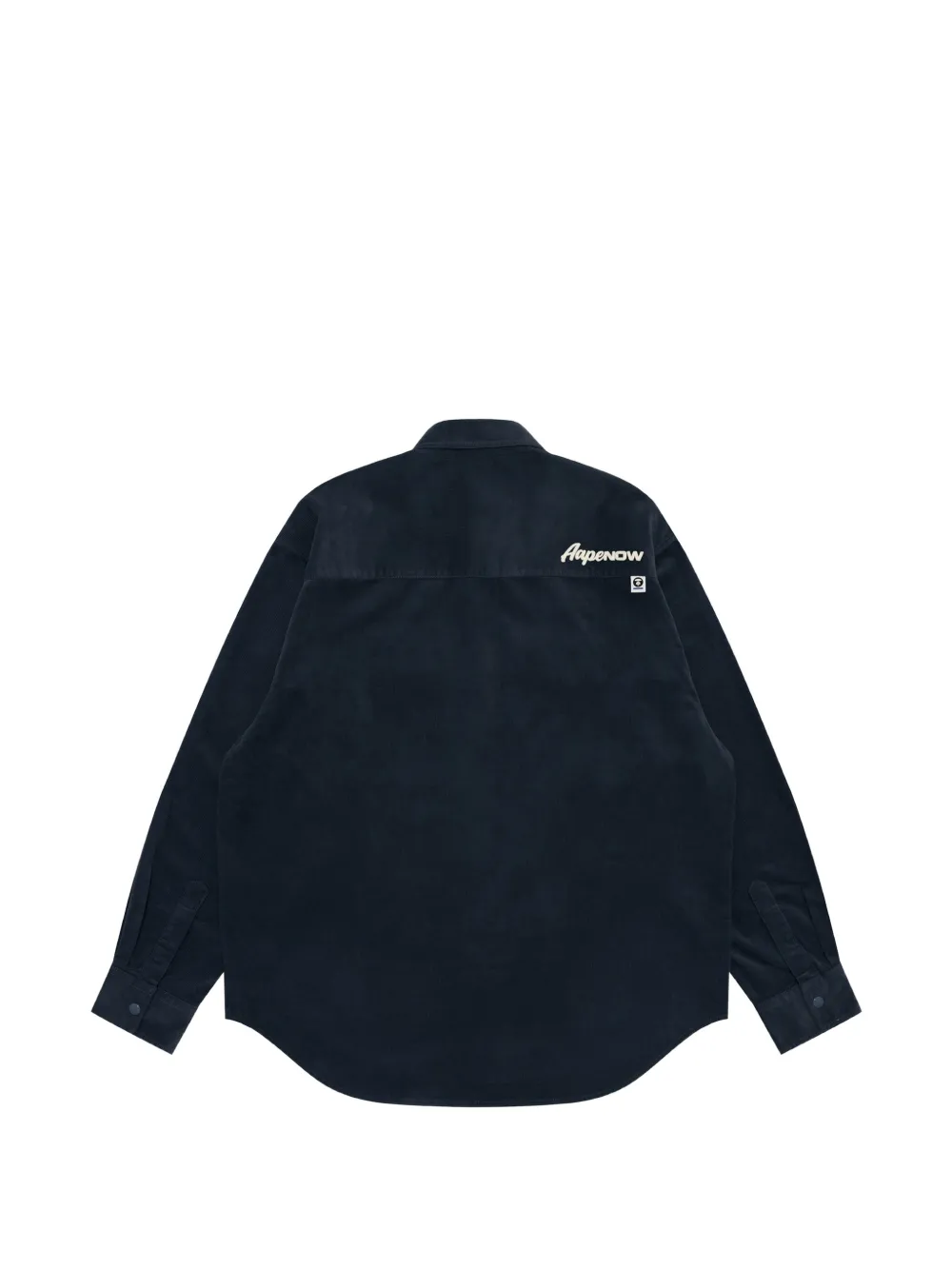 AAPE BY *A BATHING APE Overhemd met logopatch Blauw