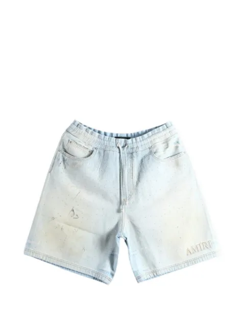 AMIRI crystals denim shorts