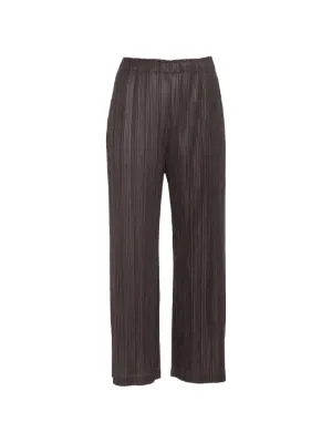 プリーツプリーズ PLEATSPLEASE WARP パンツ Pleats Please Issey Miyake Warp パンツ | ブラック | FARFETCH JP