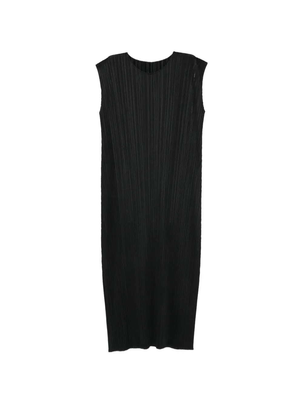 Pleats Please Issey Miyake pleated sleeveless dress