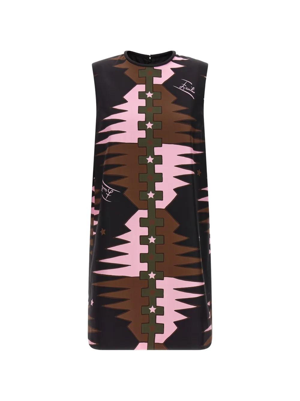 PUCCI Valdimontone print silk dress