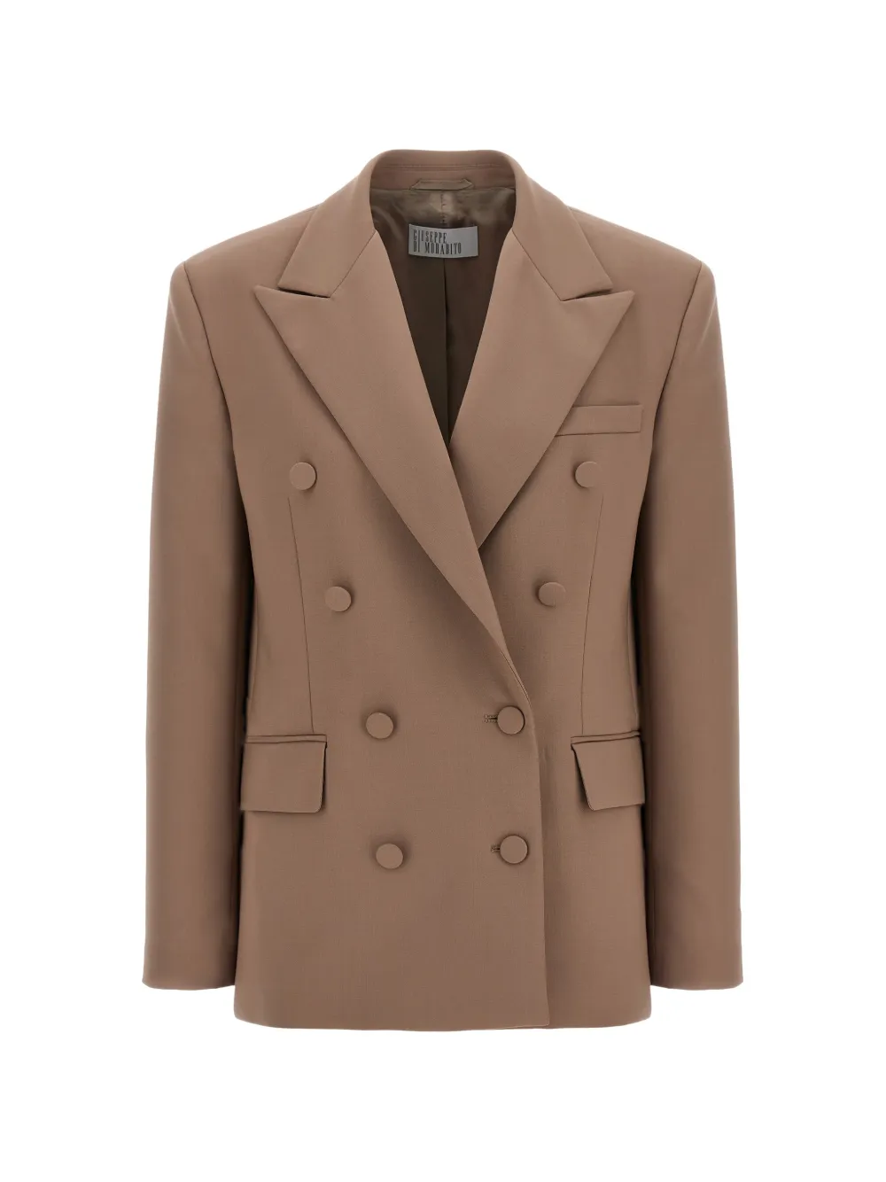 Giuseppe Di Morabito double-breasted virgin wool blazer - Marrone