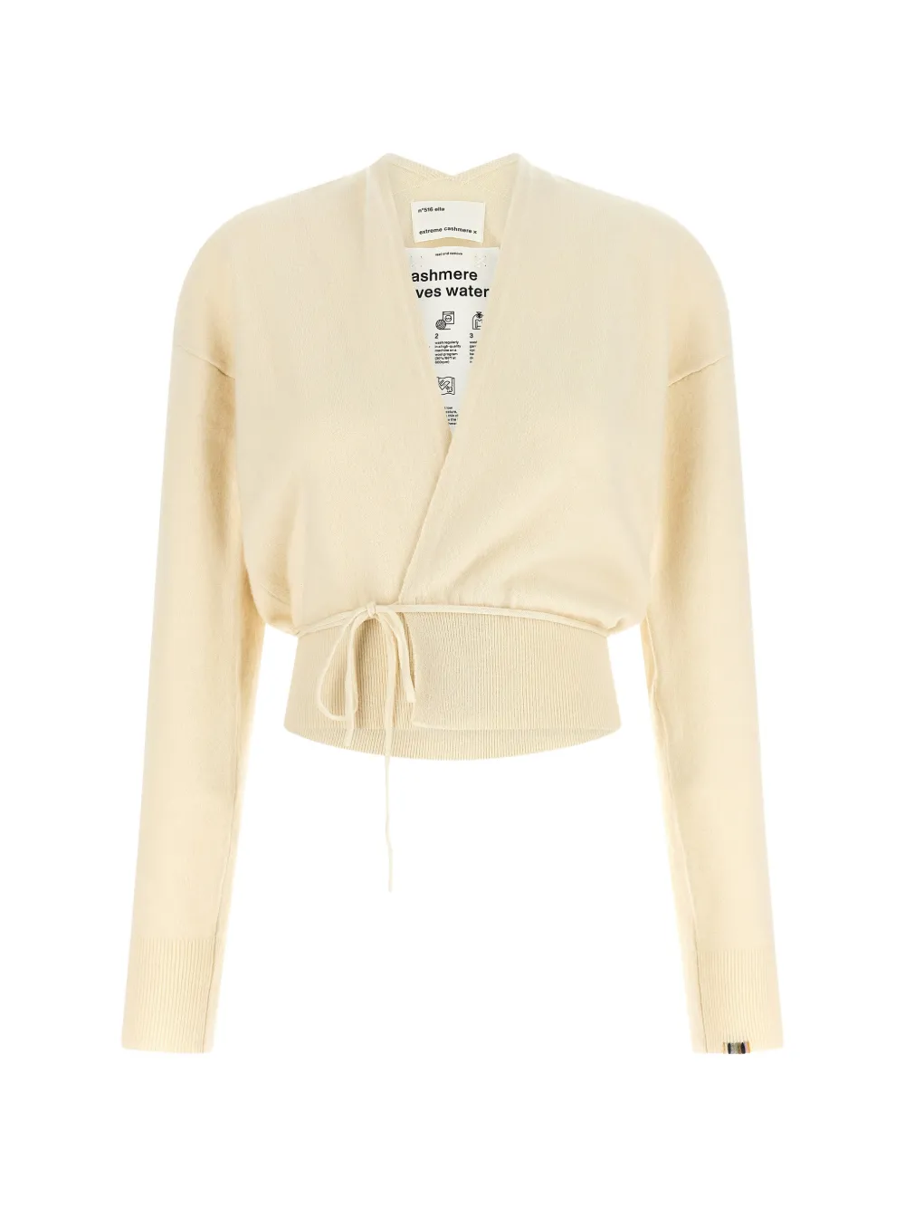 extreme cashmere N°516 Ella wrap cardigan