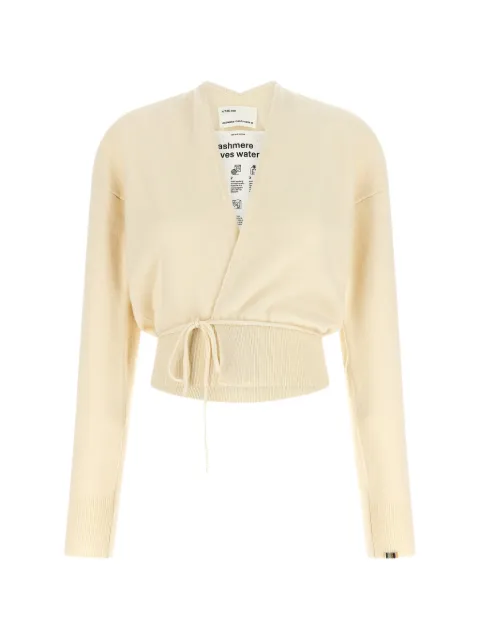 extreme cashmere N°516 Ella wrap cardigan