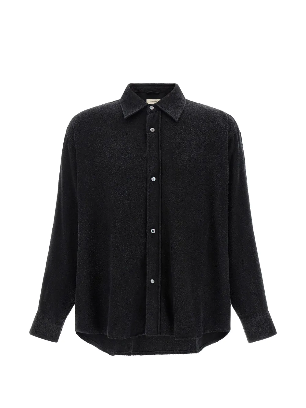Mfpen Gambler Textured-finish Shirt In Black