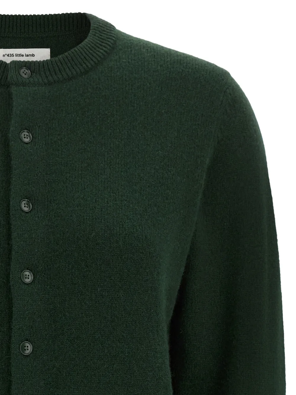 extreme cashmere n°435 Little Lamb vest Groen