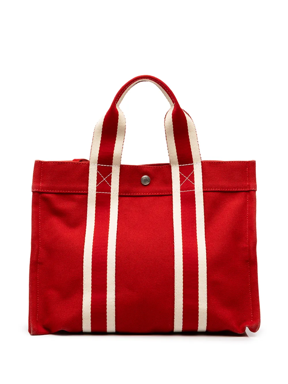 Hermès Pre-Owned 1990-2010 Fourre Tout PM Tote Bag aus Canvas - Rot
