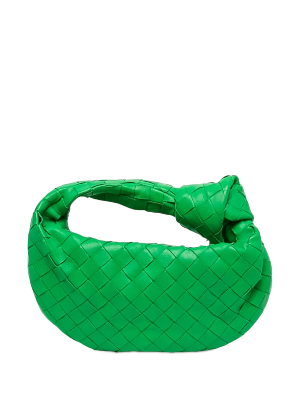 Bottega Veneta Pre-Owned 2012-2026 mini Intrecciato Jodie Tasche aus Nappaleder - Grün