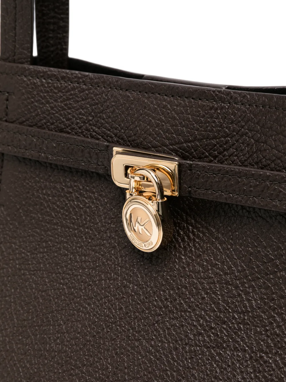 Michael Kors Hamilton shopper met logo-plakkaat Bruin