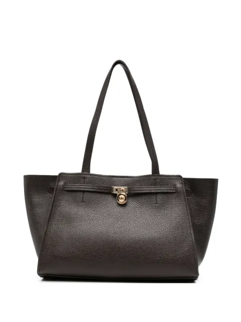 Michael Michael Kors Hamilton logo-plaque tote bag
