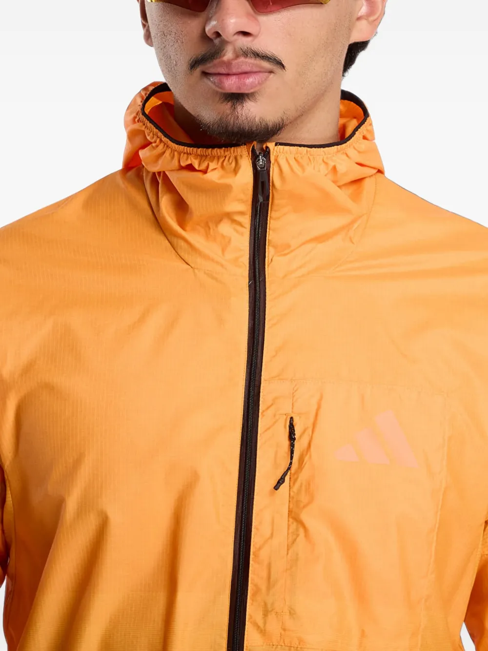 adidas Terrex Xperior Windweave jack met logo-print Oranje
