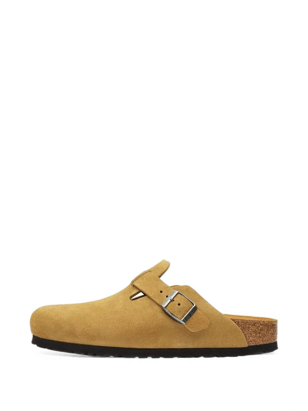 Birkenstock Boston Sandalen aus Wildleder - Gelb