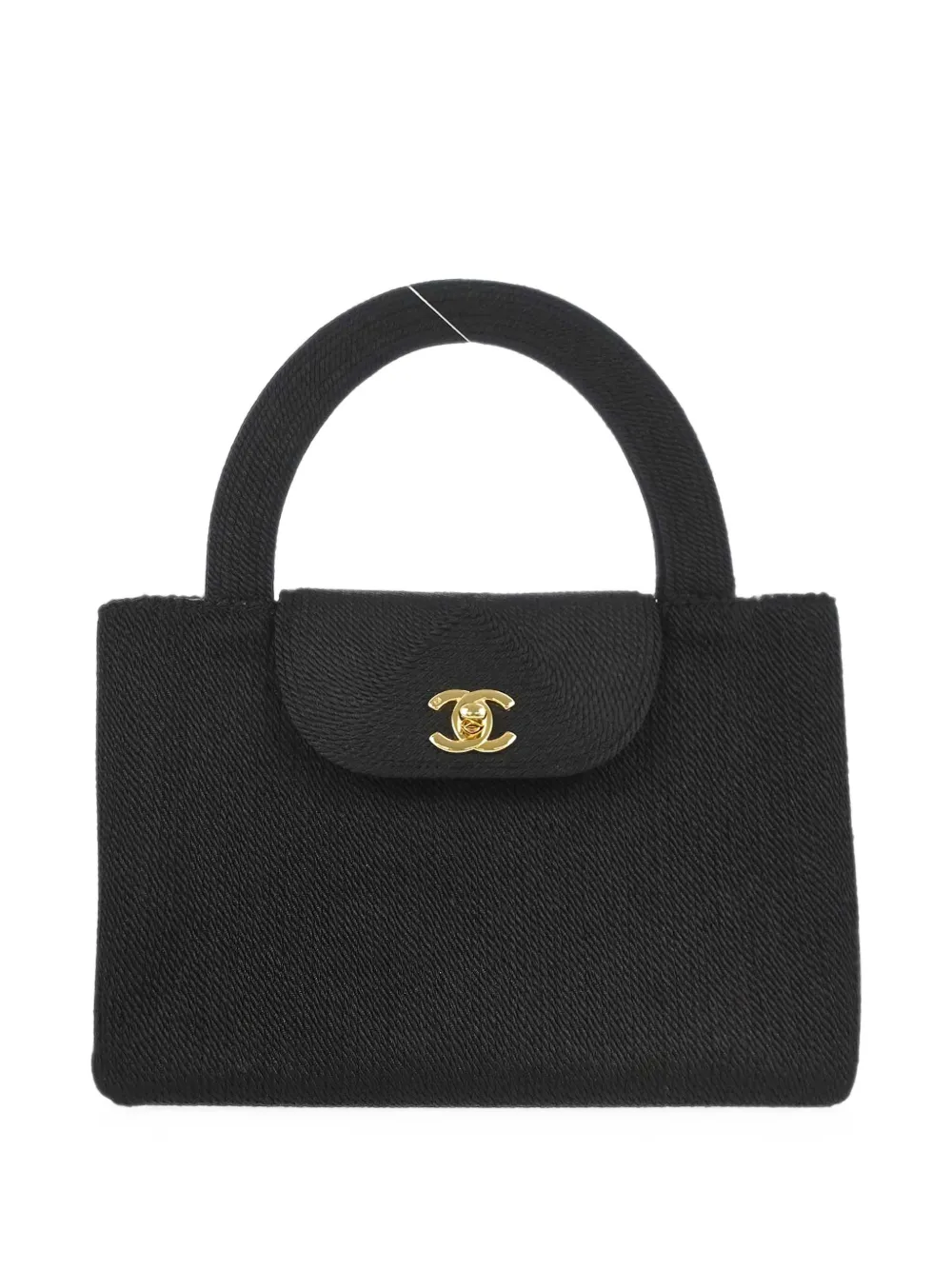 CHANEL Pre-Owned 1997-1999 logo-plaque handbag - Nero