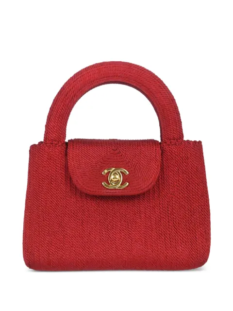 CHANEL Pre-Owned 1998 rope-handle tote bag