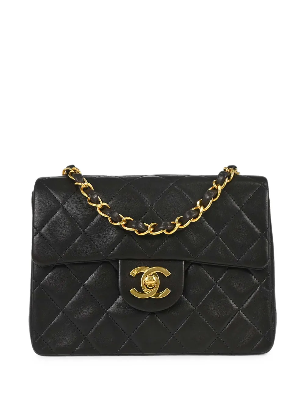 CHANEL Pre-Owned 1994-1996 mini Classic Square Flap shoulder bag - Nero