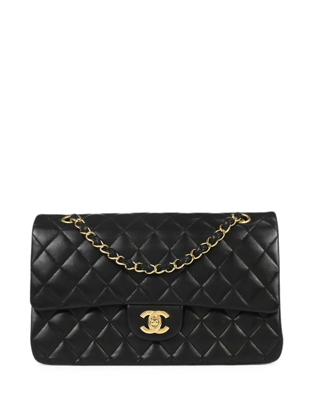 CHANEL Pre-Owned 2009-2010 medium Classic Double Flap shoulder bag - Nero