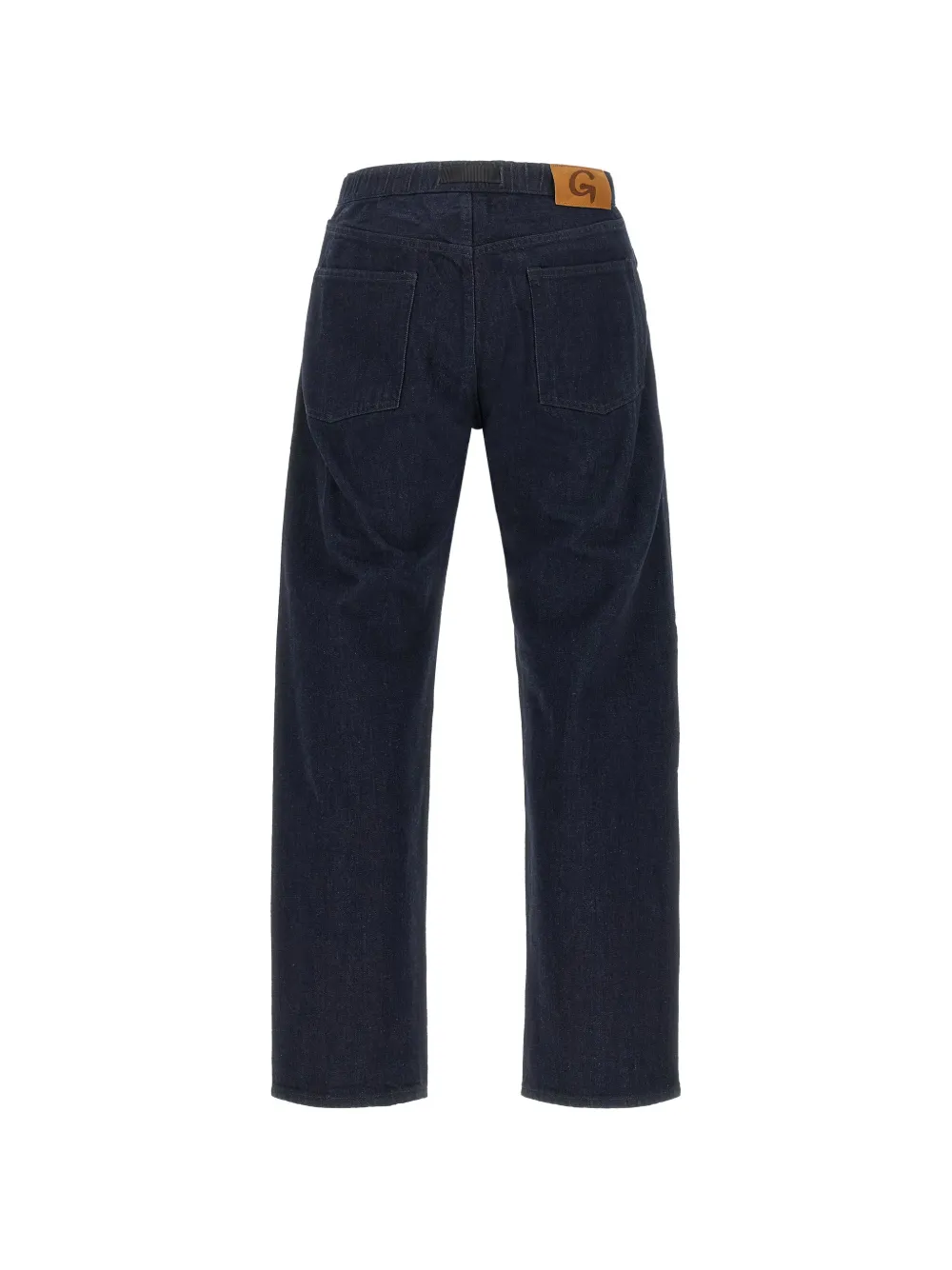 Gramicci Japanese jeans met riemdetail Blauw