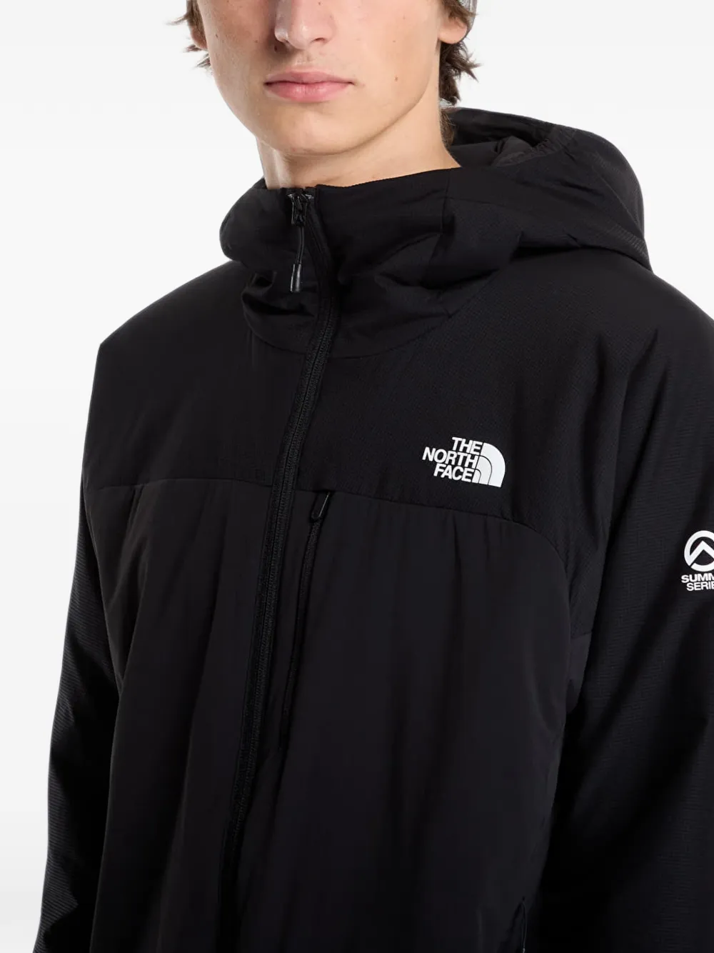 The North Face Summit Casaval jack met capuchon Zwart