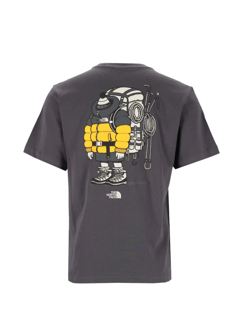 The North Face Gear Up Get Out graphic-print T-shirt Grijs