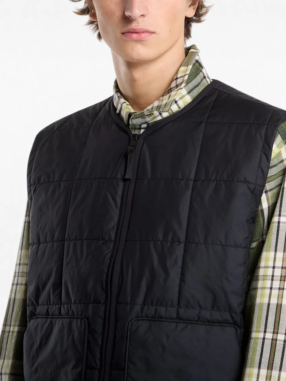 The North Face Lhotse gewatteerde bodywarmer Zwart