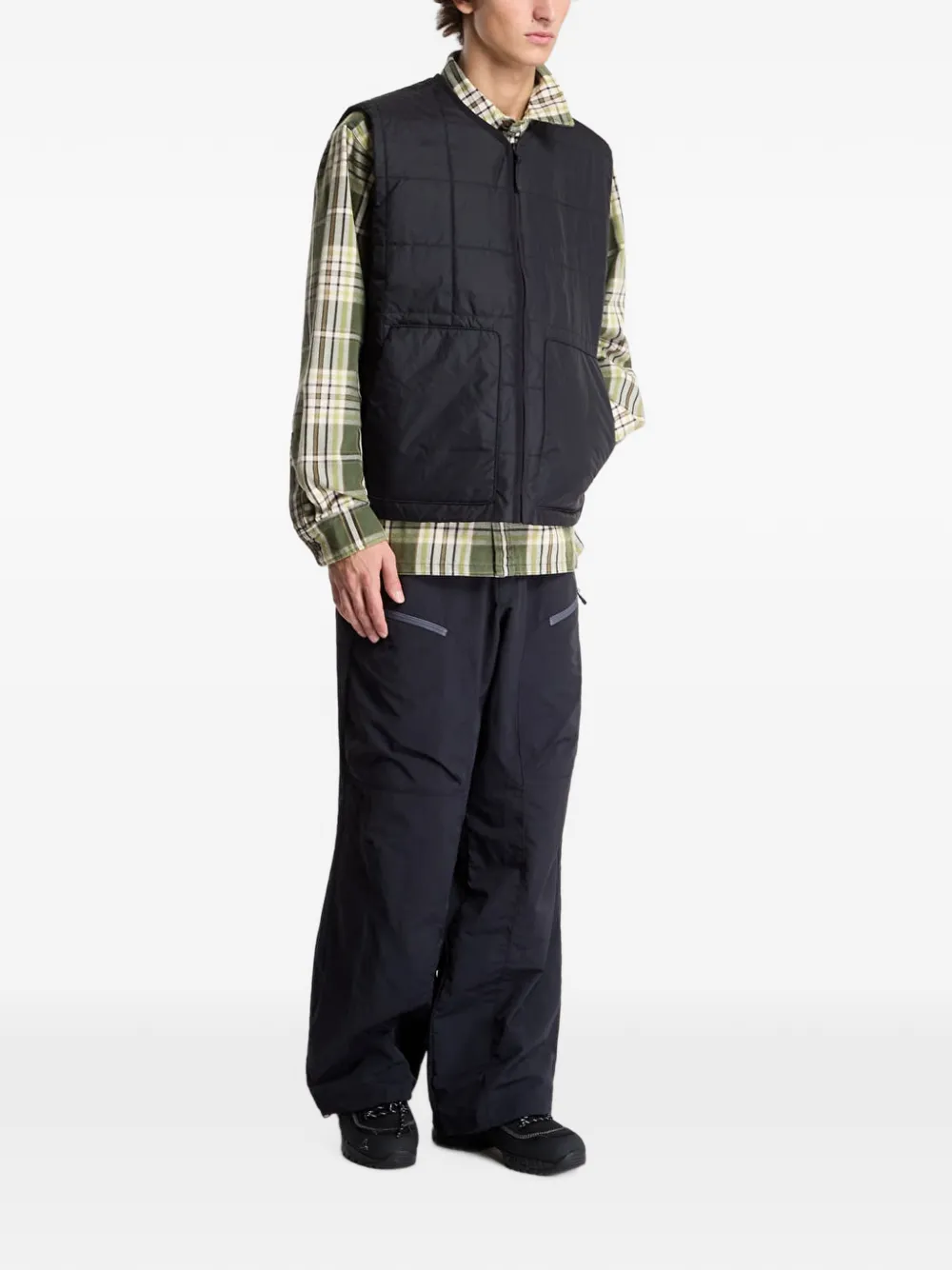 The North Face Lhotse gewatteerde bodywarmer Zwart