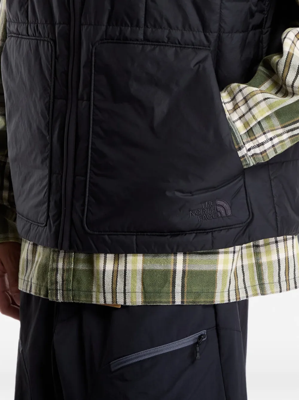 The North Face Lhotse gewatteerde bodywarmer Zwart