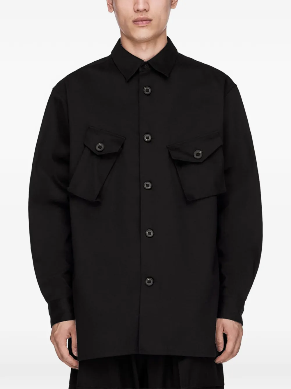 Y-3 twill utility shirt