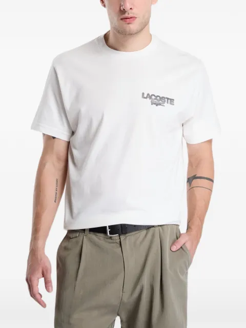 Lacoste graphic-print short-sleeve T-shirt