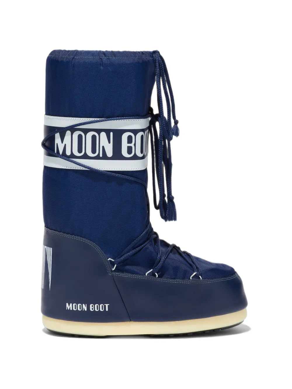 Moon Boot Icon blue nylon boots