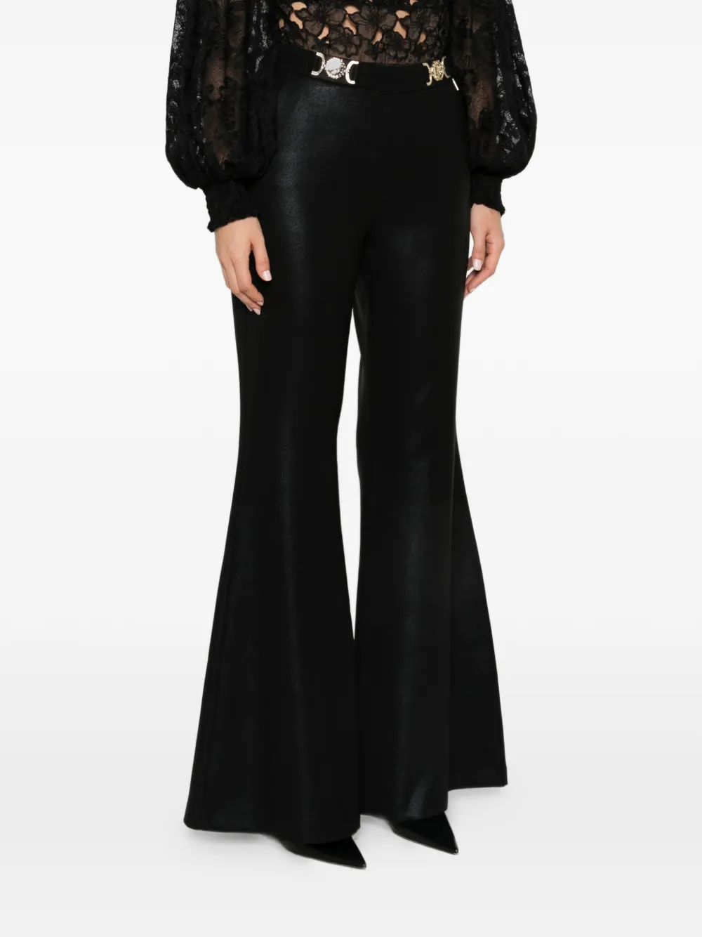 Babylone Paris Flared broek Zwart