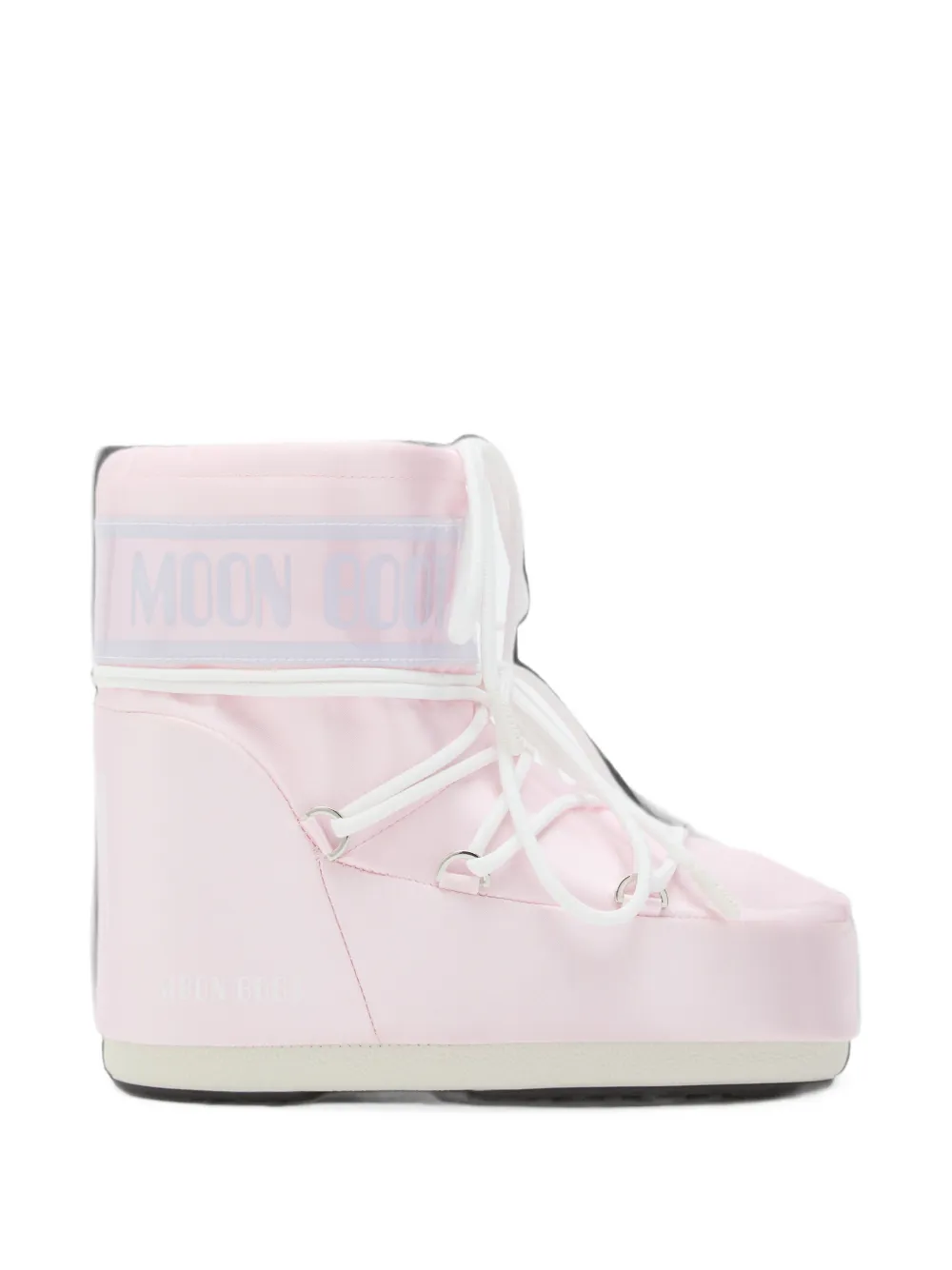 Moon Boot Icon Low rose pearly boots
