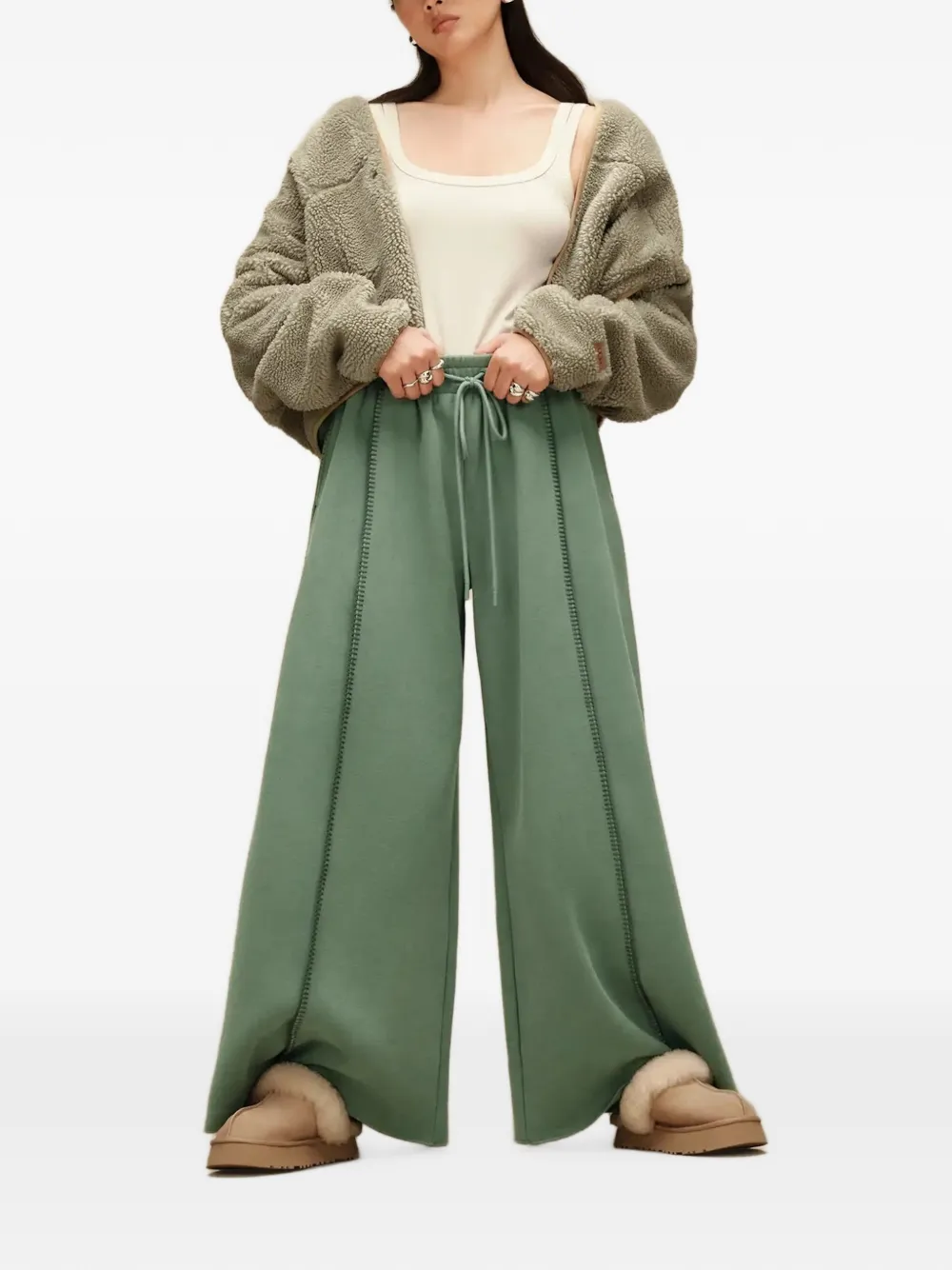 UGG Trainingsbroek met trekkoord Groen