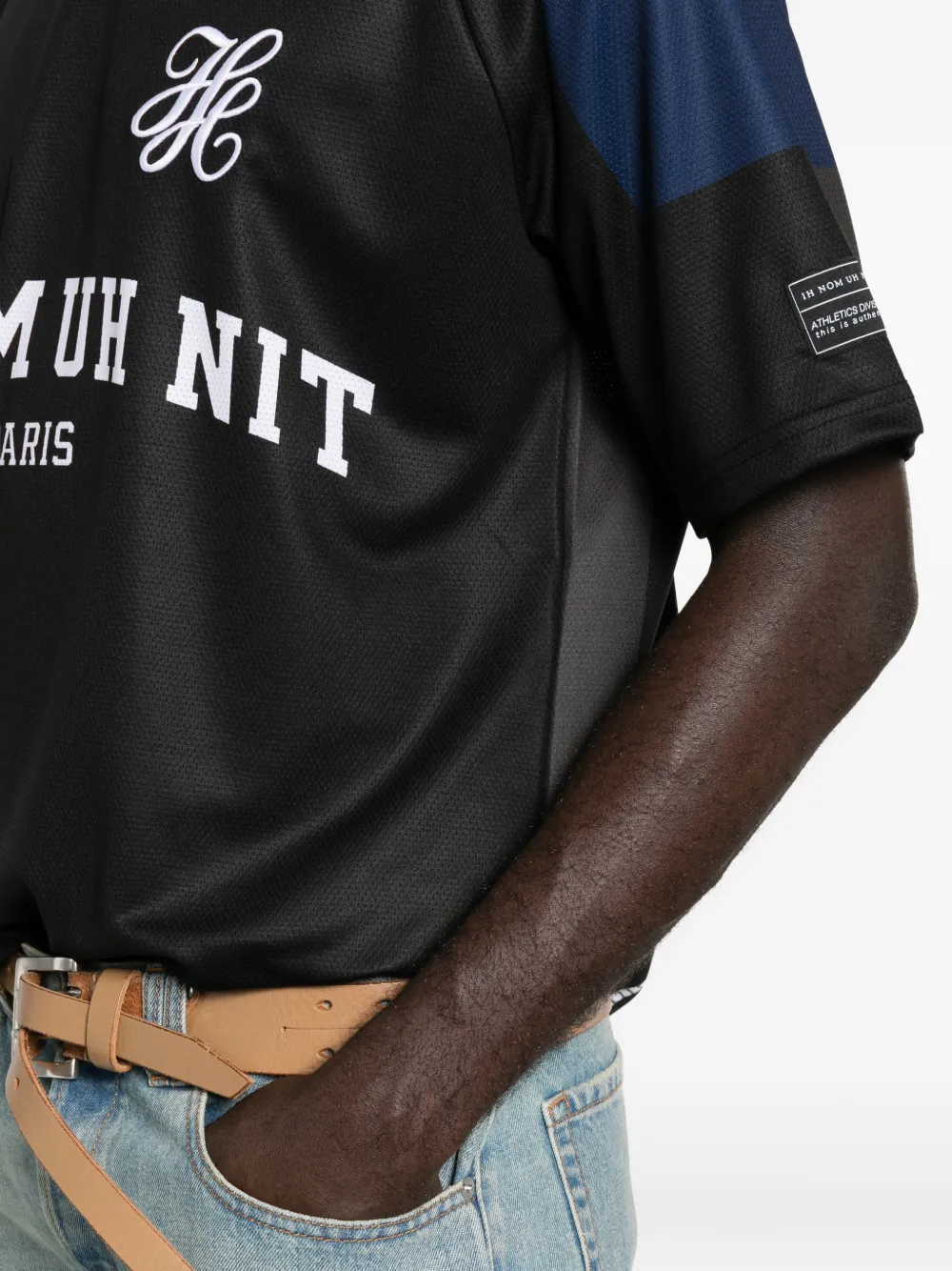 Ih Nom Uh Nit T-shirt met grafische print Zwart