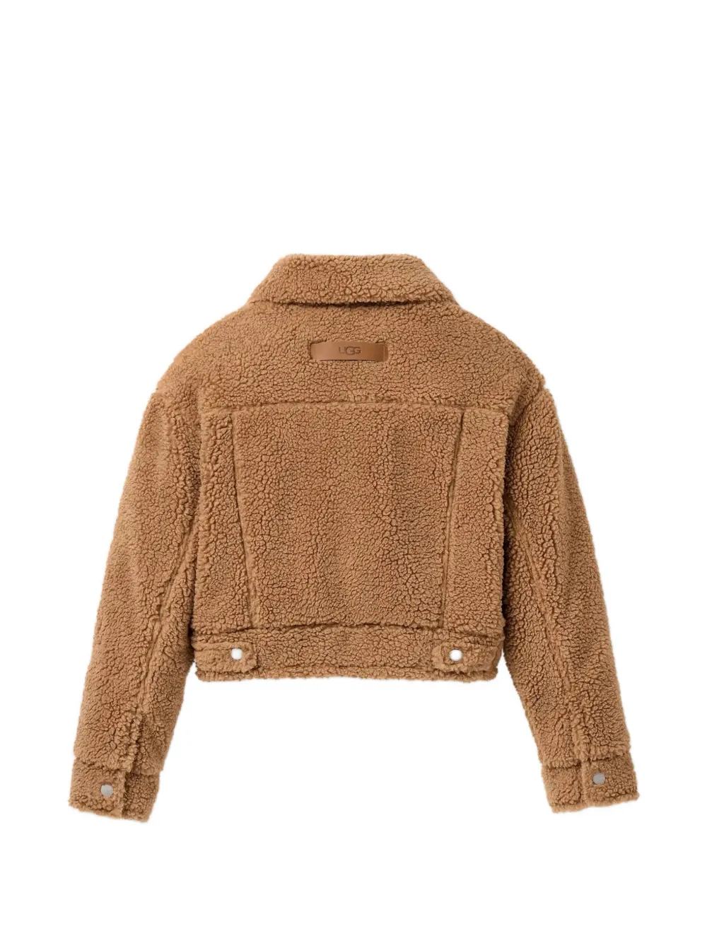 UGG Frankie jack van imitatielamswol Bruin