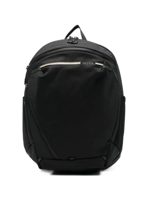 BOSS multi-zip backpack