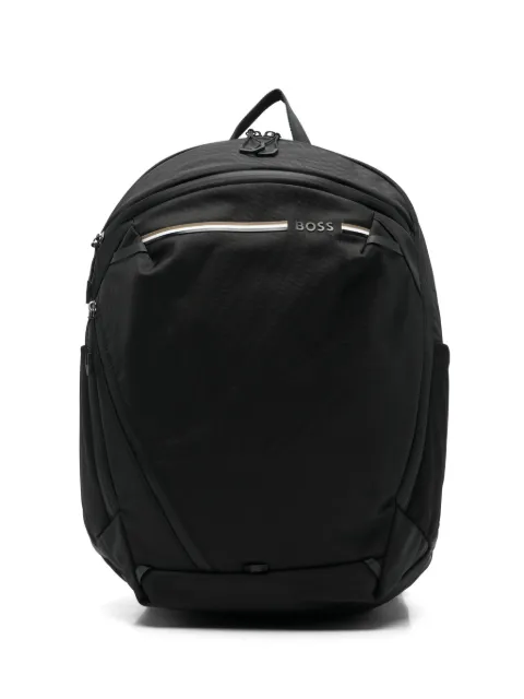 BOSS multi-zip backpack