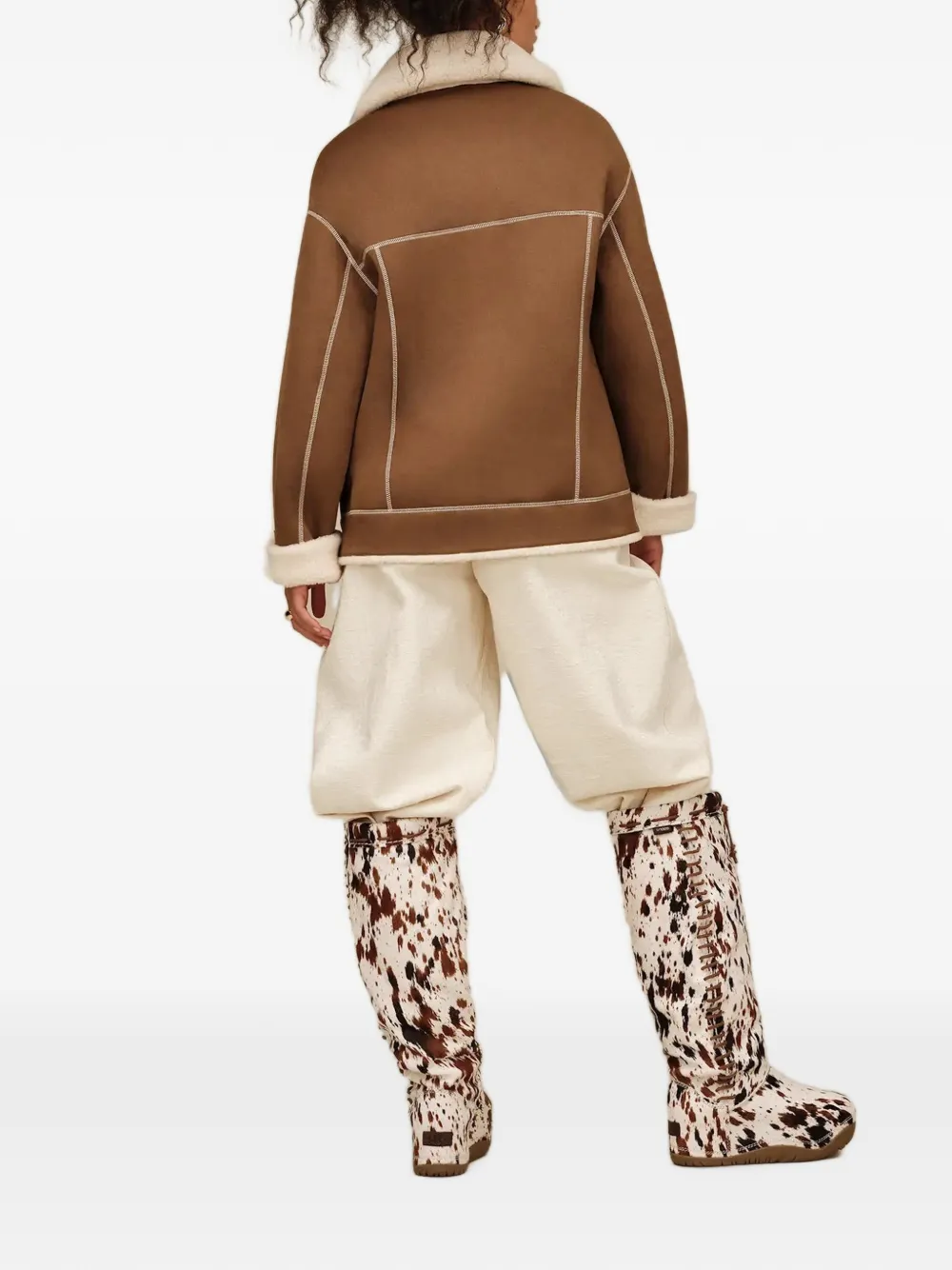 UGG Frankie omkeerbaar jack Bruin
