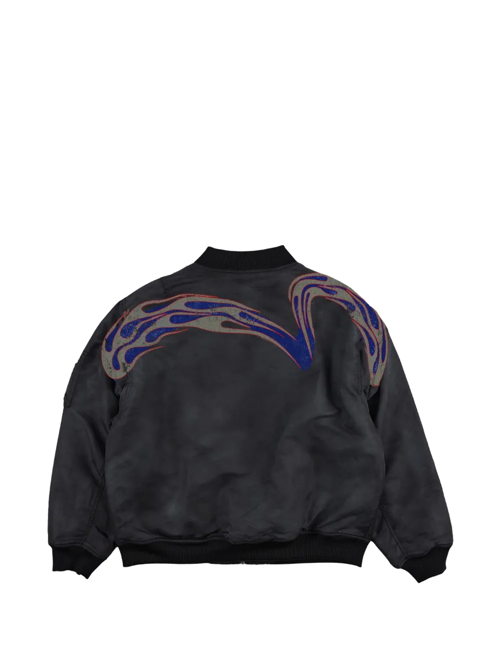 EVISU 3M Thinsulate Insulated Fire Daicock MA-1 bomberjack Zwart